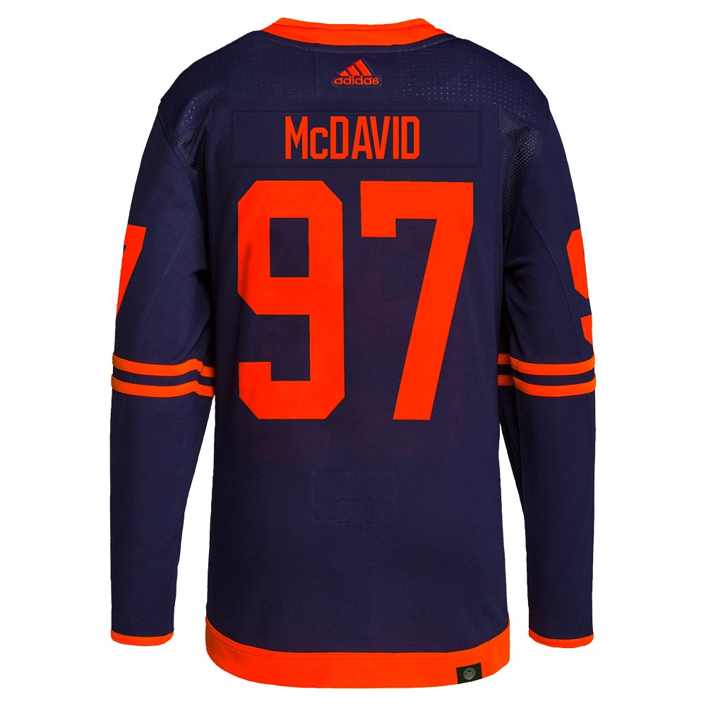 Adidas NHL Authentic Pro Hockeydrakt Edmonton Oilers 3RD McDavid 97