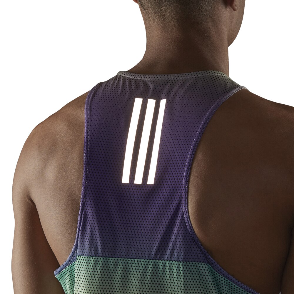 Adidas Own The Run Singlet Herre Hvit/Multicolor