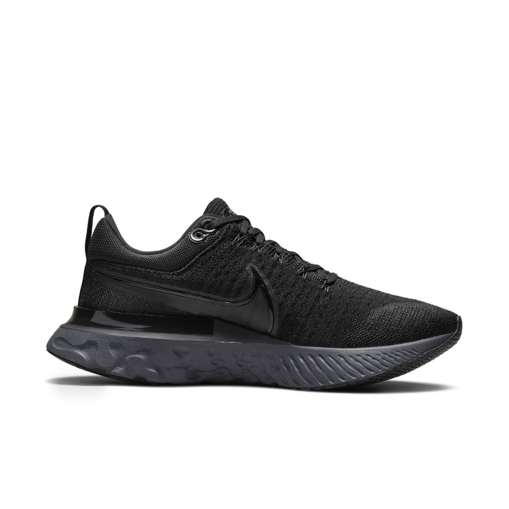 Nike React Infinity Run Flyknit 2 Joggesko Dame Sort/Grå