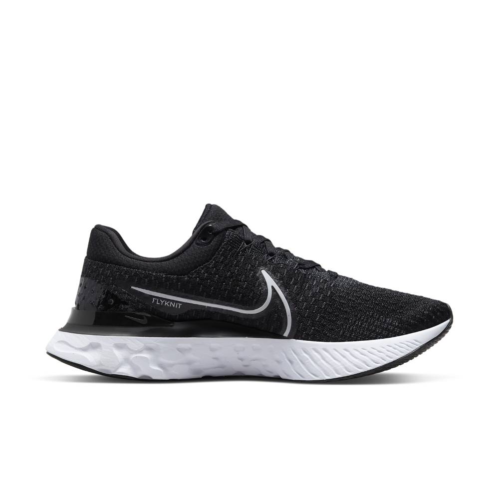 Nike React Infinity Run Flyknit 3 Joggesko Herre Sort/Hvit