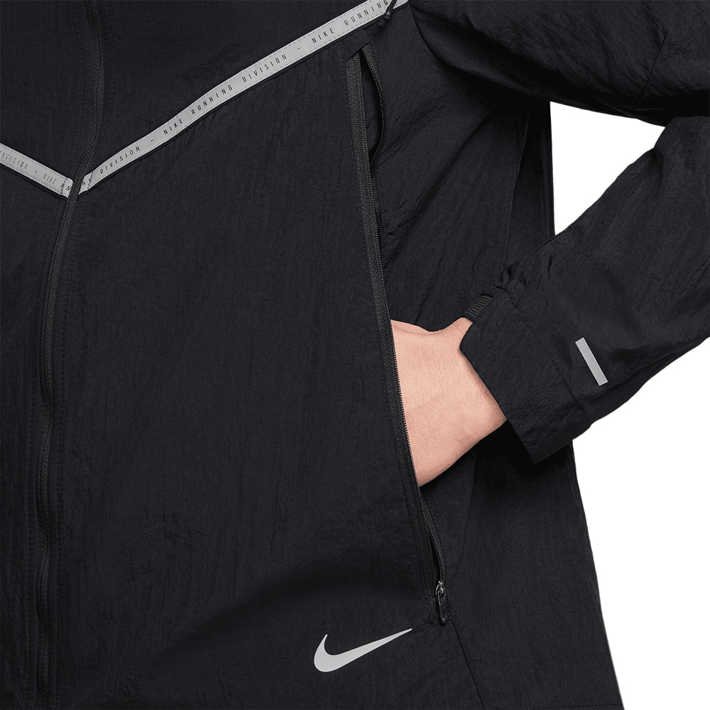 Nike Repel Run Divison Transitional Løpejakke Herre Sort