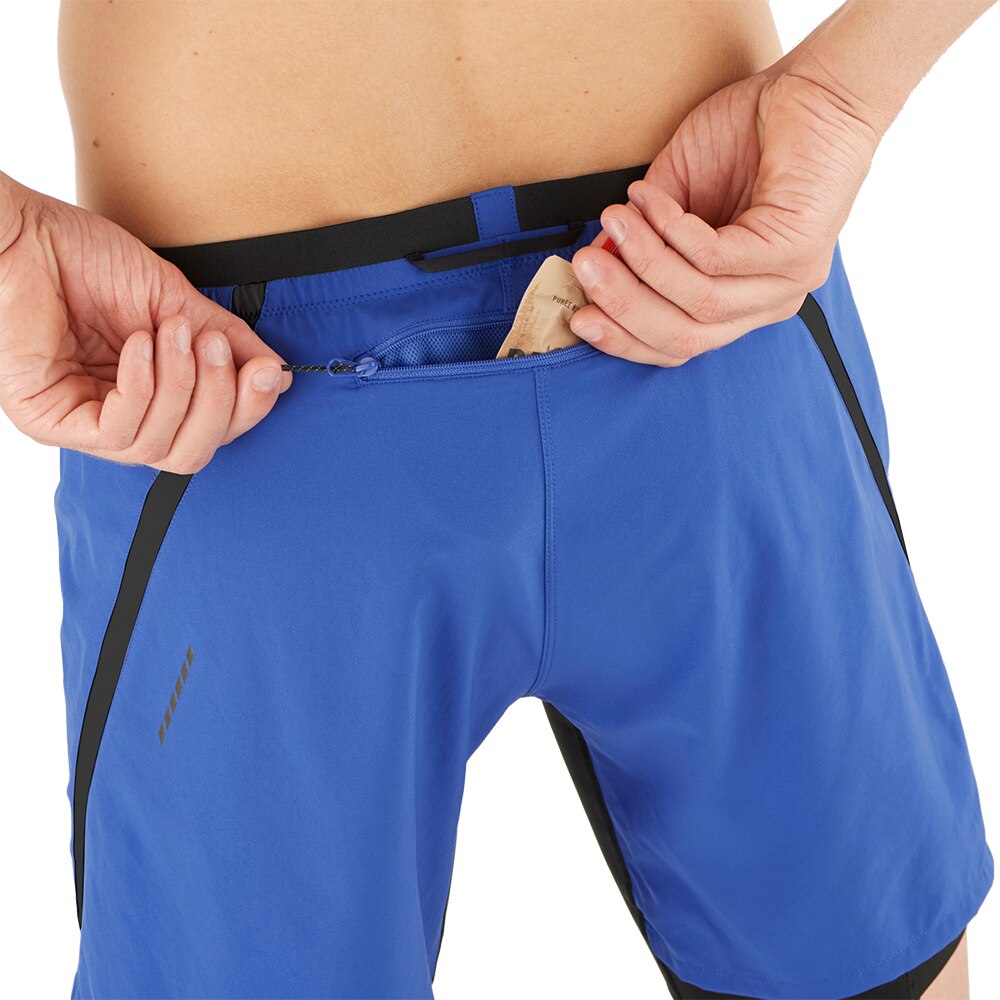 Salomon Cross Twinskin Shorts Herre Blå