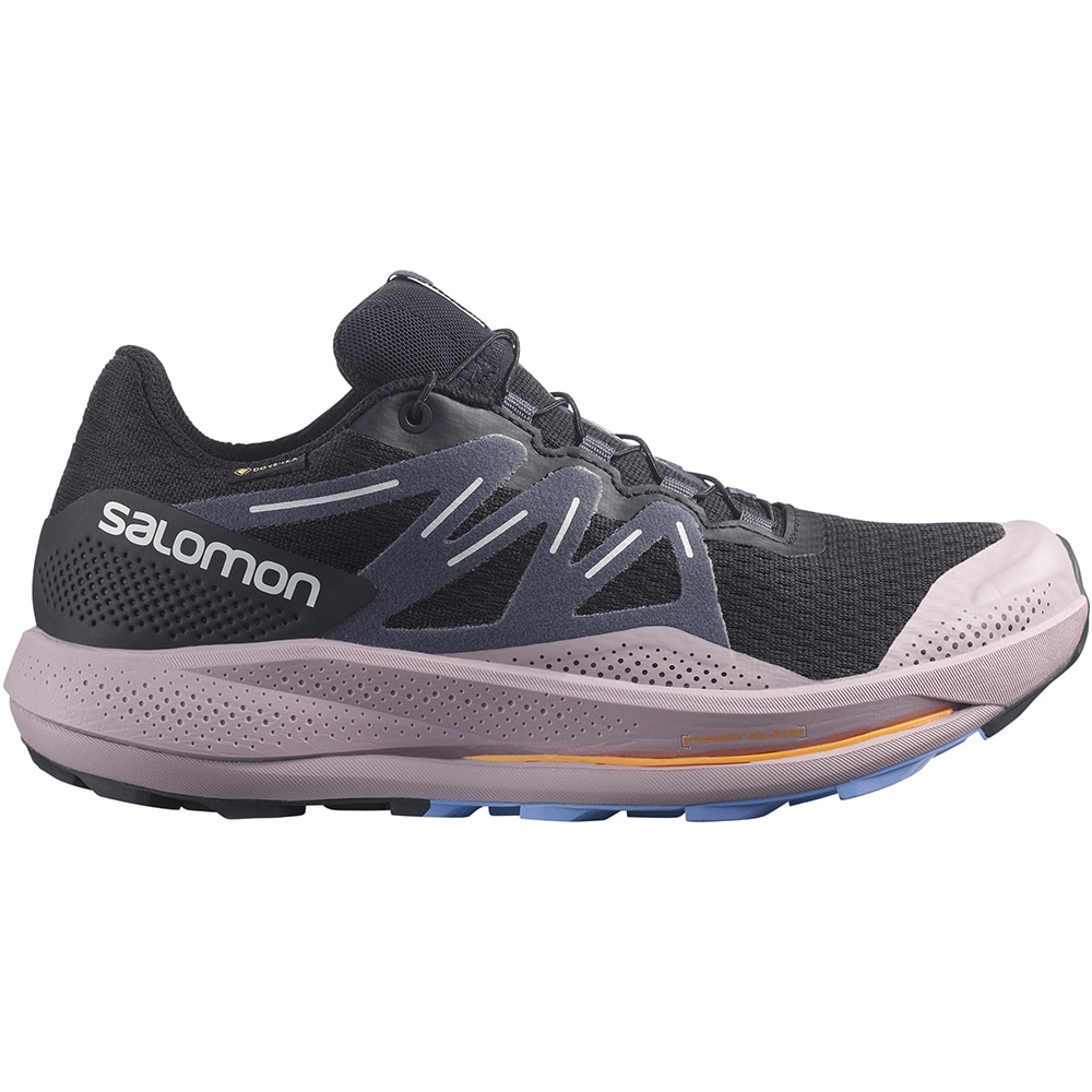 Salomon Pulsar Trail GTX Joggesko Dame Sort/Lilla