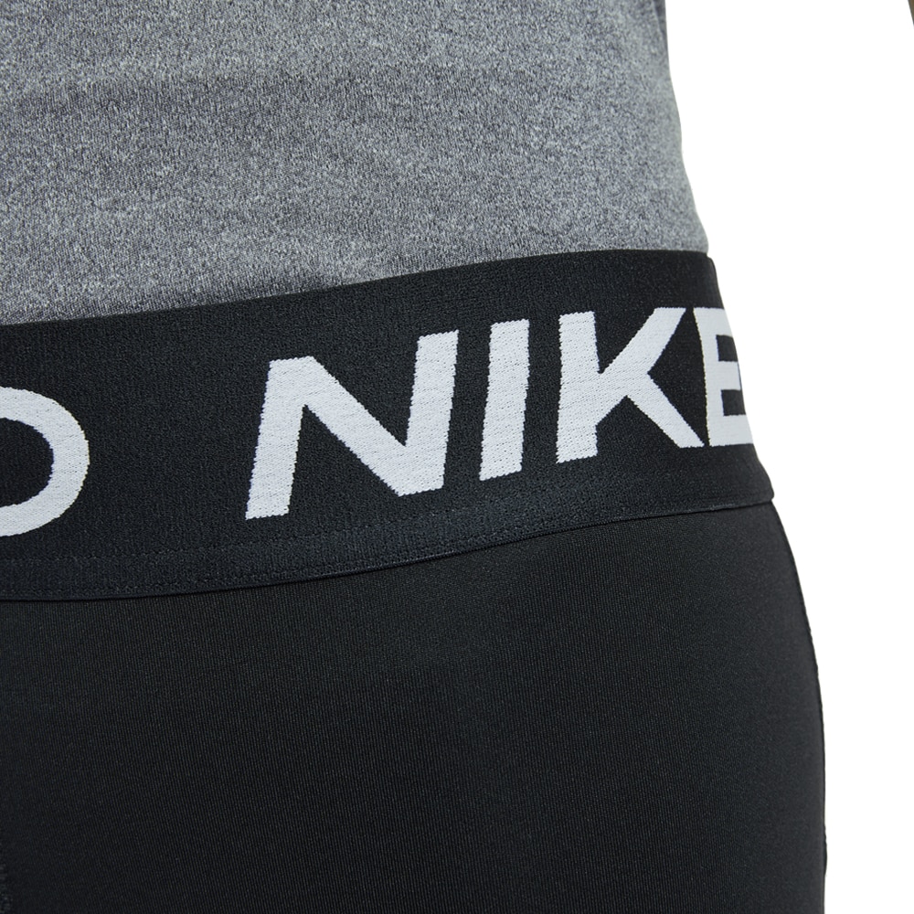 Nike Dri-Fit 3in Shorts Jente Sort