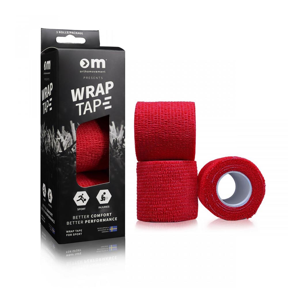 Ortho Movement Wrap Tape 3-Pack Rød