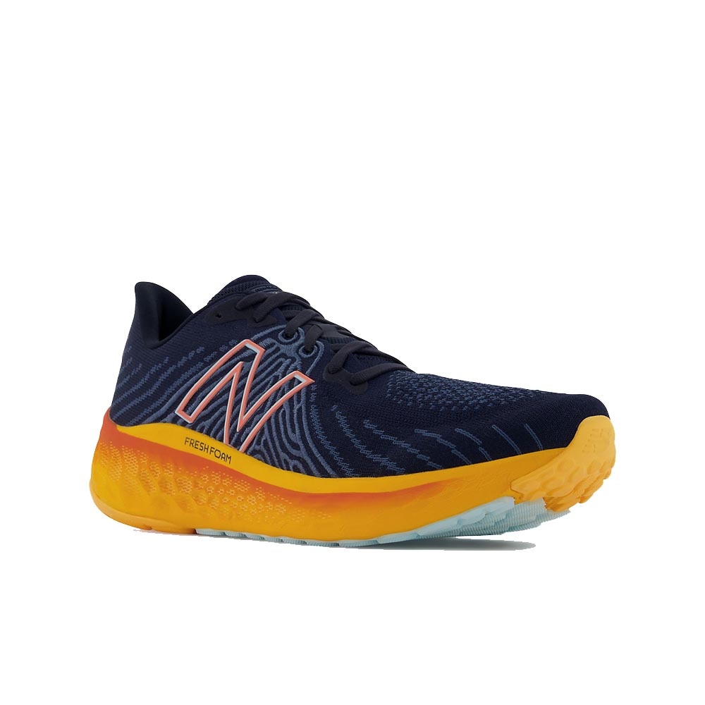 New Balance Fresh Foam X Vongo v5 Joggesko Herre Marine/Oransje