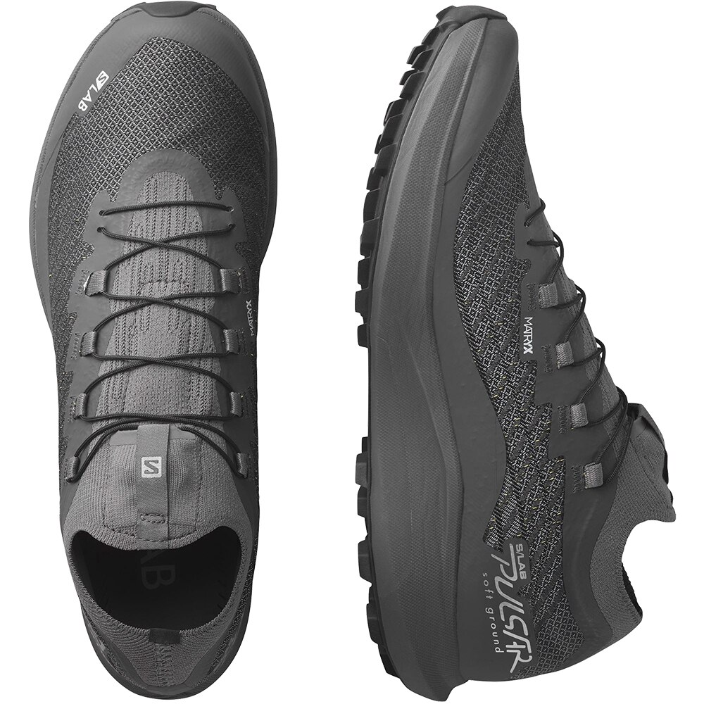 Salomon S/Lab Pulsar Soft Ground Joggesko Sort/Grå