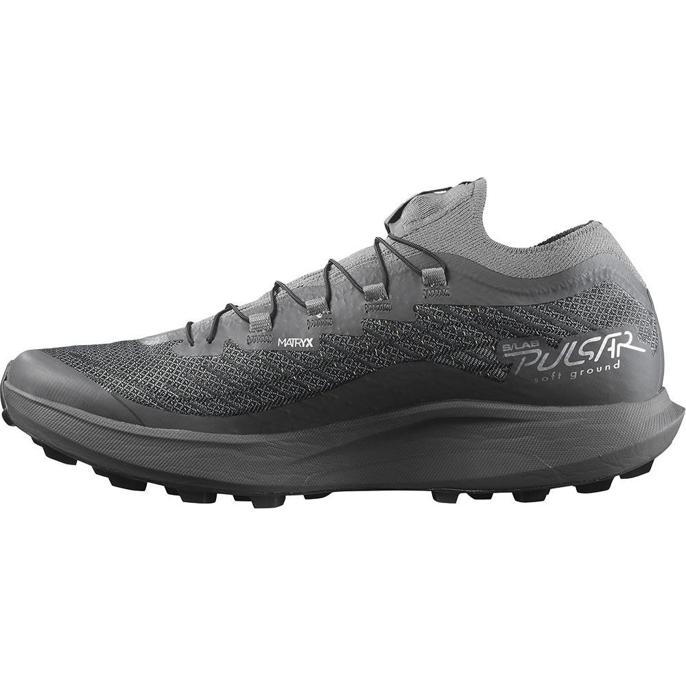 Salomon S/Lab Pulsar Soft Ground Joggesko Sort/Grå