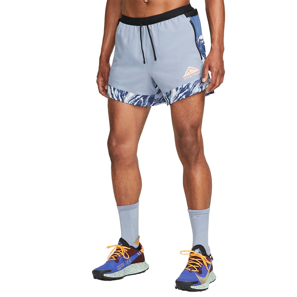 Nike Trail Flex Stride 5' Løpeshorts Herre Lyseblå