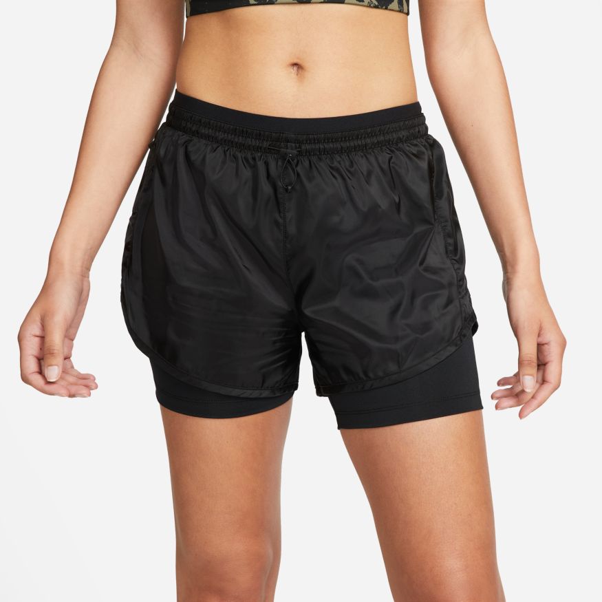 Nike Icon Clash Tempo Luxe Løpeshorts Dame Sort