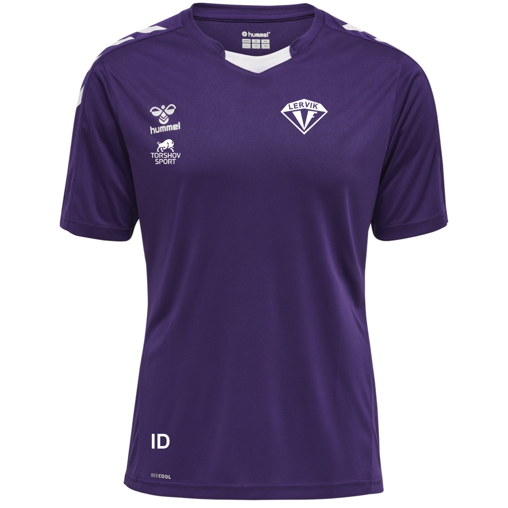 Hummel Lervik IF Treningstrøye Lilla/Hvit