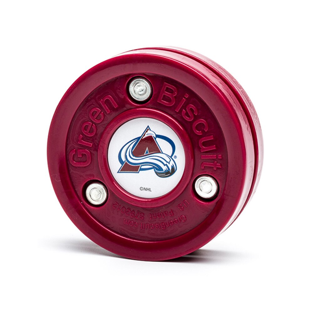 Green Biscuit Teknikk Puck Colorado Avalanche