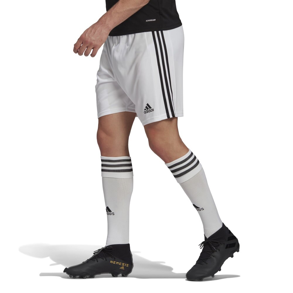 Adidas Torp Fotball Spillershorts Hvit/Sort