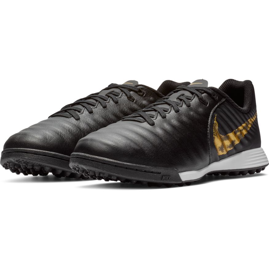 Nike TiempoX Legend VII Academy TF Fotballsko Barn Black Lux Pack