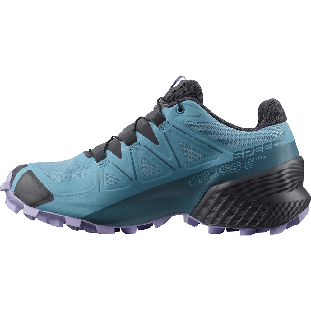 Salomon Speedcross 5 GTX Joggesko Dame Blå