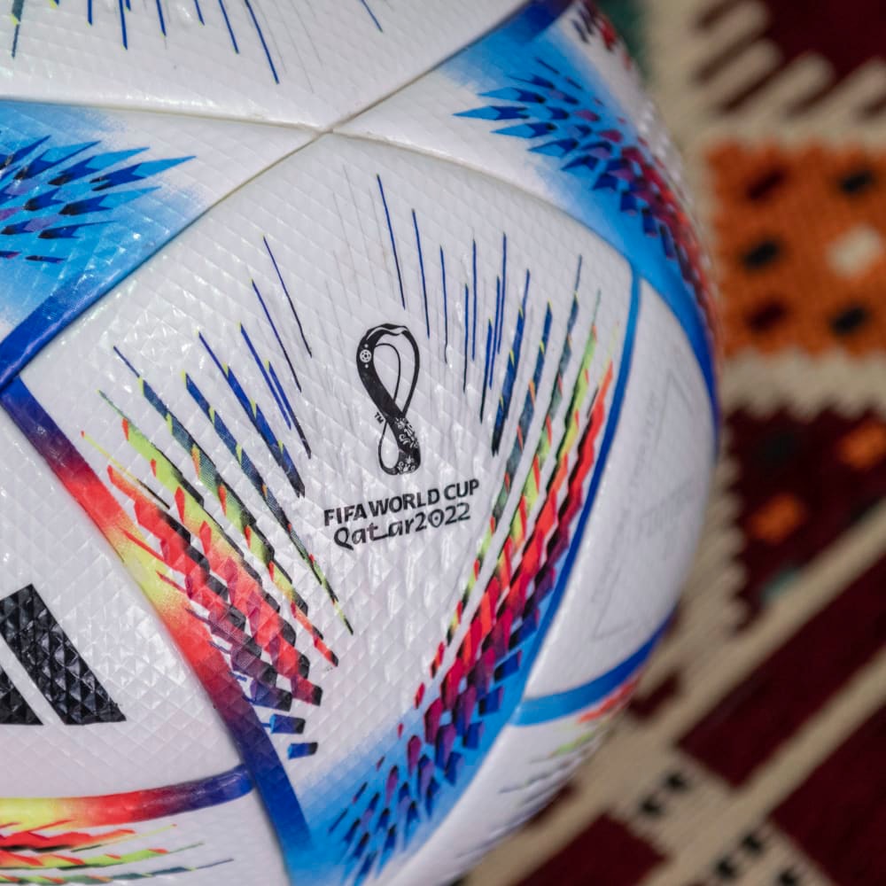 Adidas Al Rihla Offisiell Matchball VM 2022 Pro Fotball