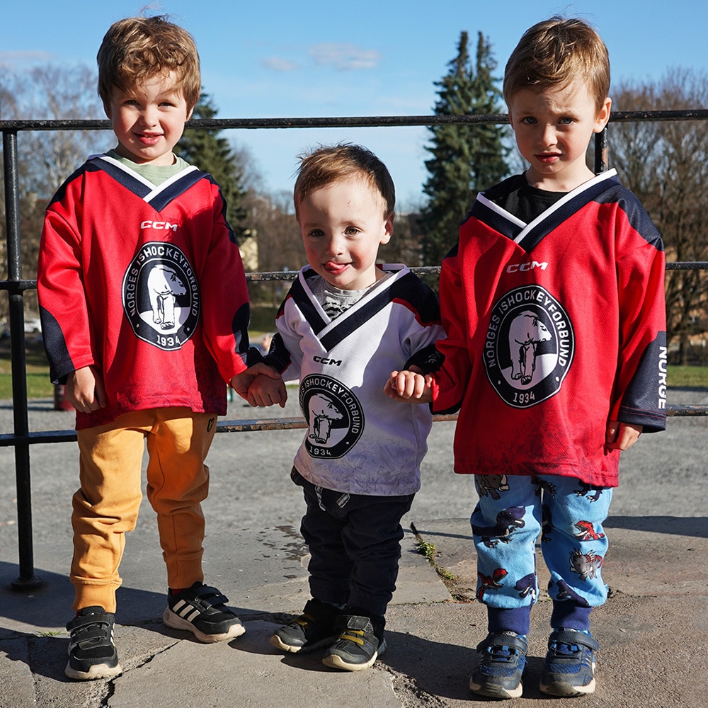Ccm Norge Ishockeydrakt 2022 Hjemme Baby