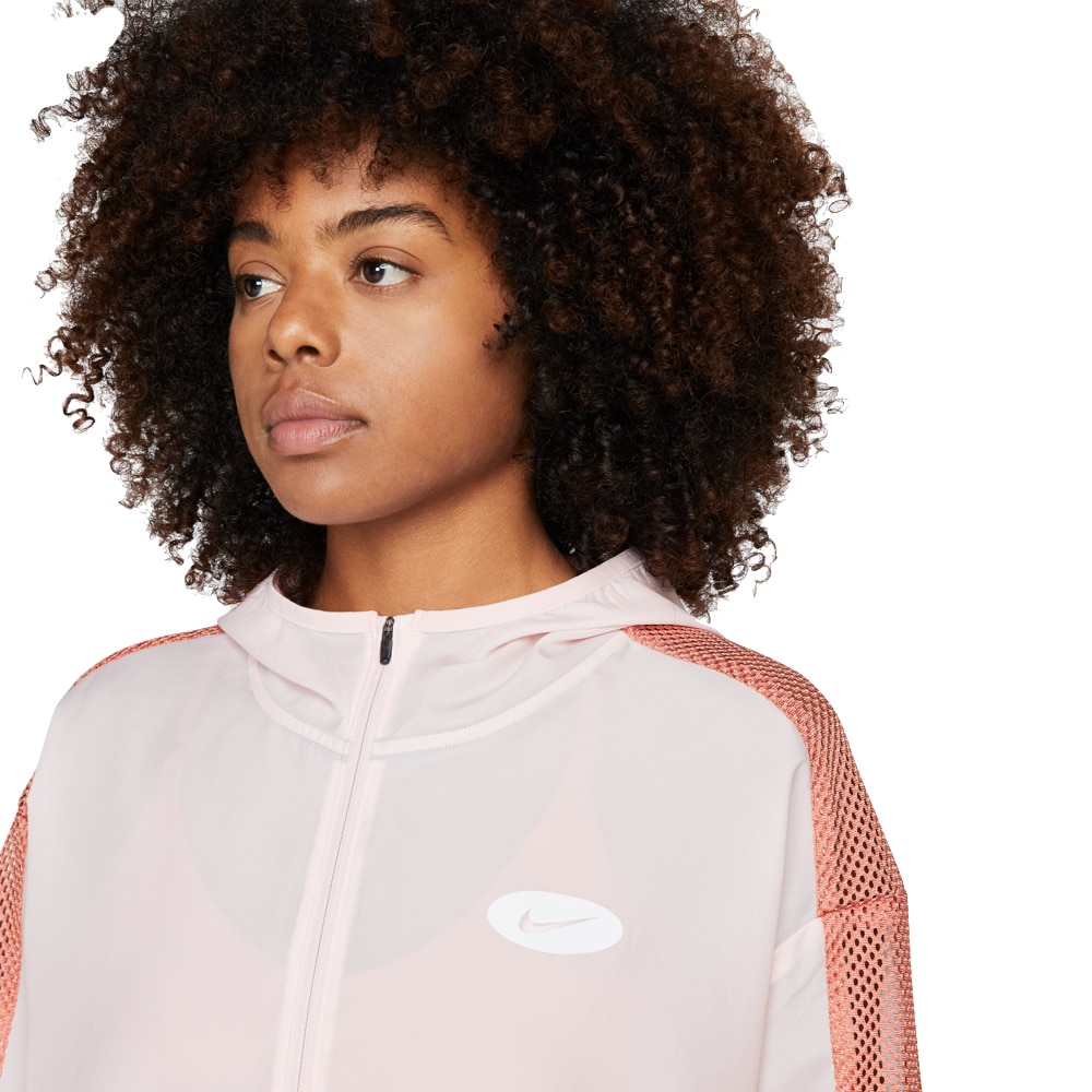 Nike Icon Clash Løpejakke Dame Rosa