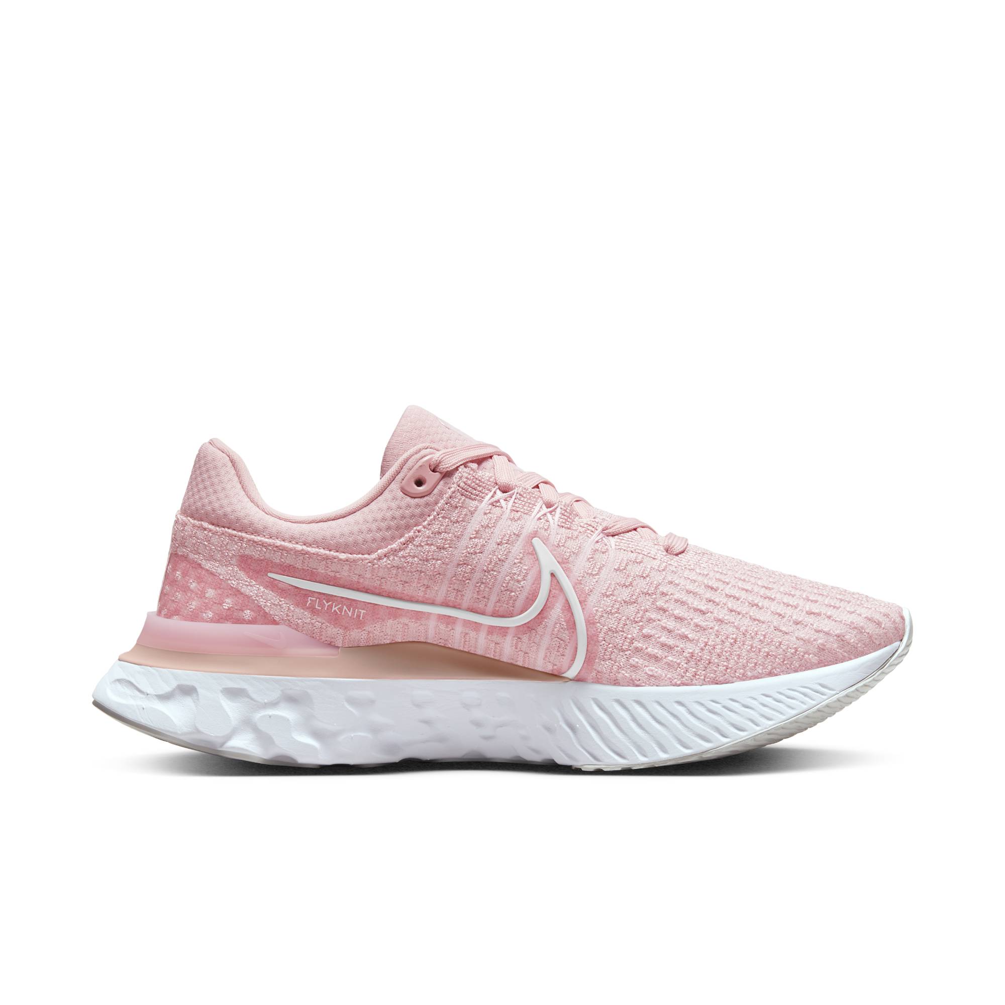 Nike React Infinity Run Flyknit 3 Joggesko Dame Rosa