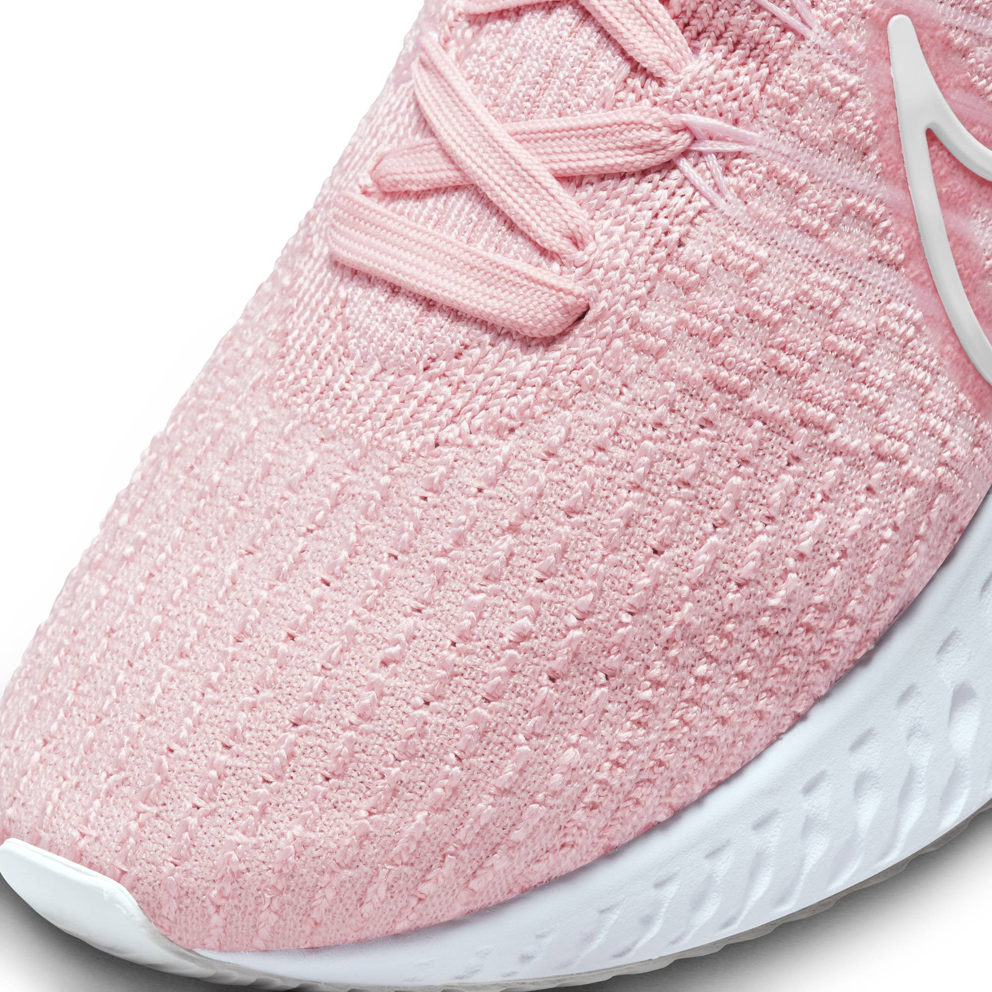 Nike React Infinity Run Flyknit 3 Joggesko Dame Rosa