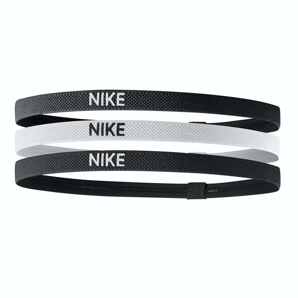 Nike Elastisk Hårbånd 3-Pack Sort/Hvit