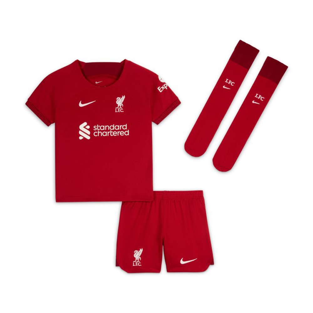Nike Liverpool FC Draktsett 22/23 Hjemme Barn
