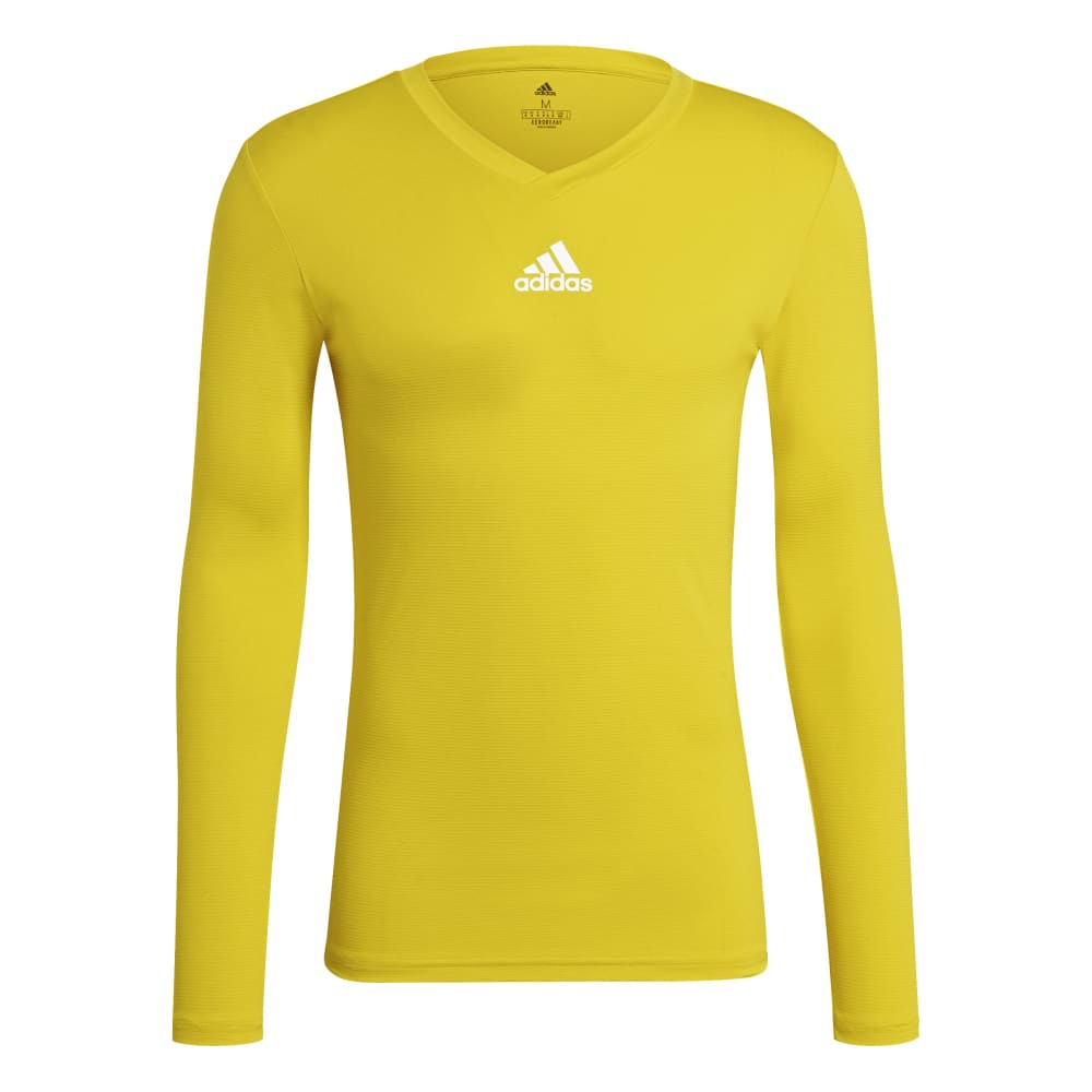 Adidas Lisleby Fotball Baselayer Gul