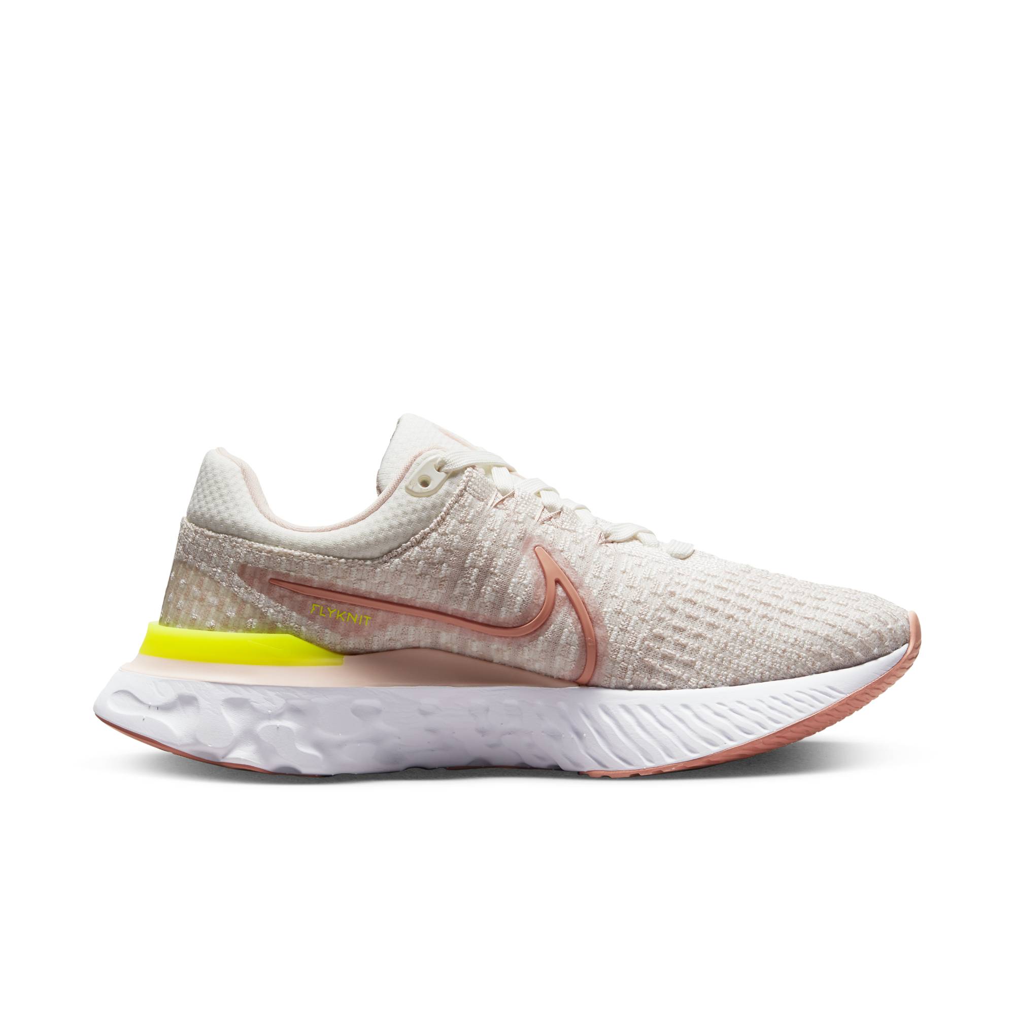 Nike React Infinity Run Flyknit 3 Joggesko Dame Lyserosa