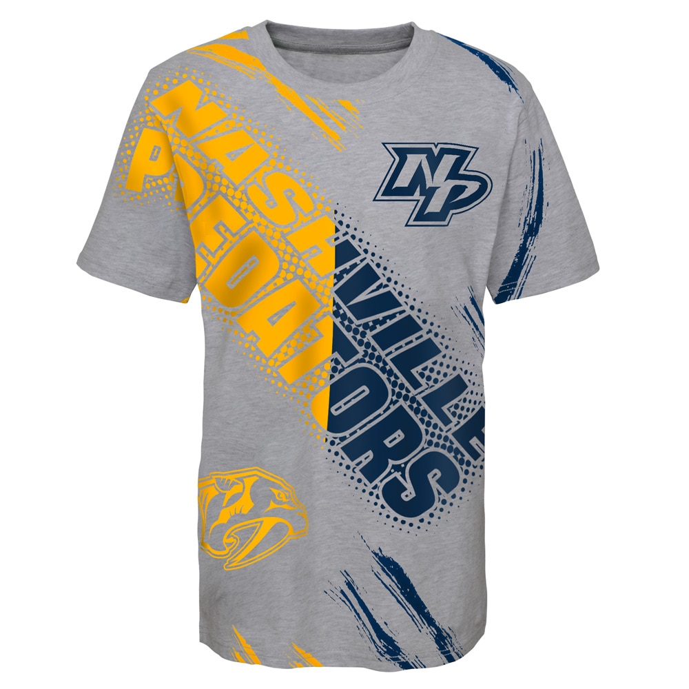 Outerstuff NHL Overload T-skjorte Barn Nashville Predators