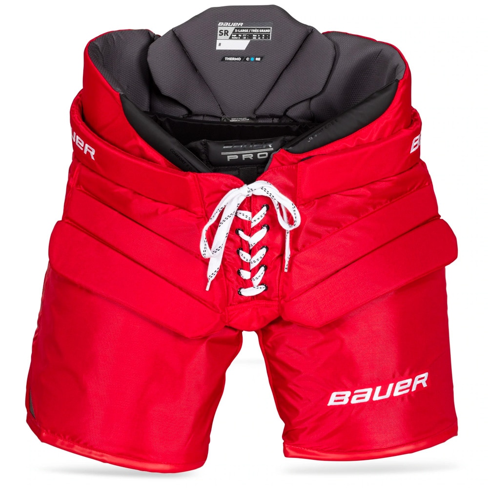 Bauer PRO Keeperbukse Hockey Rød