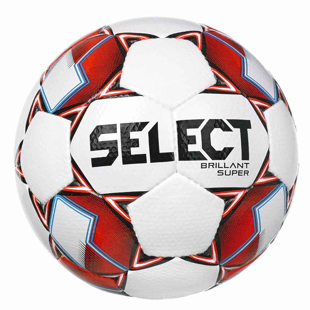 Select Brillant Super V21 Fotball Hvit/Rød