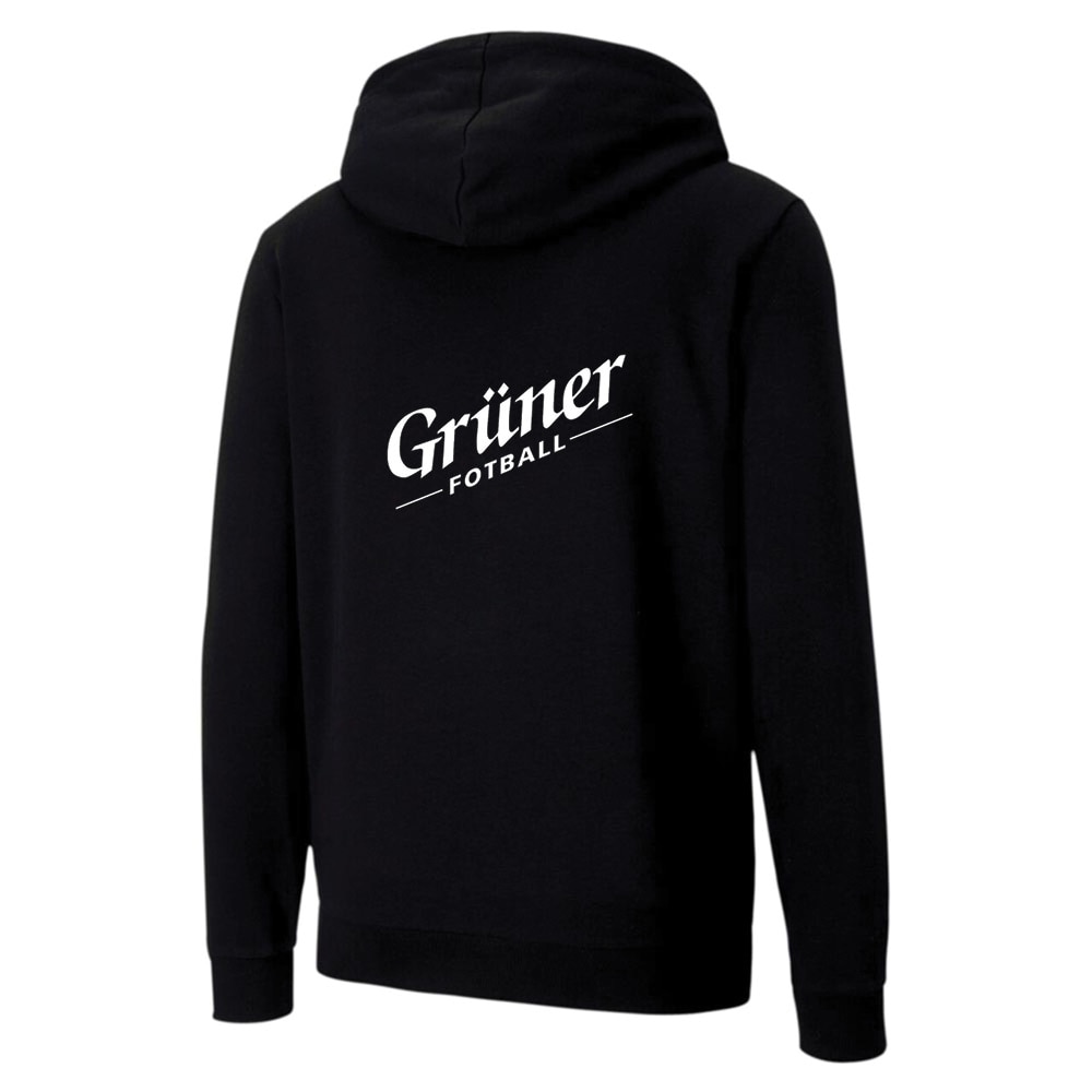 Puma Grüner Fotball Full-Zip Hettegenser