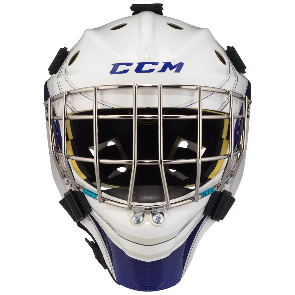 Ccm AXIS 1.5 Barn Keepermaske Hockey Hvit/Blå