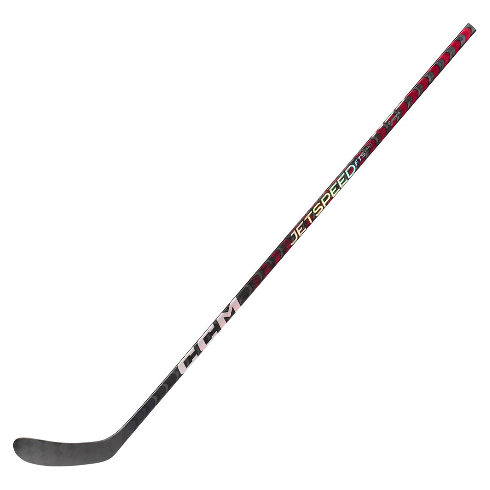 Ccm JetSpeed FT5 PRO Griptac Junior Hockeykølle Rød