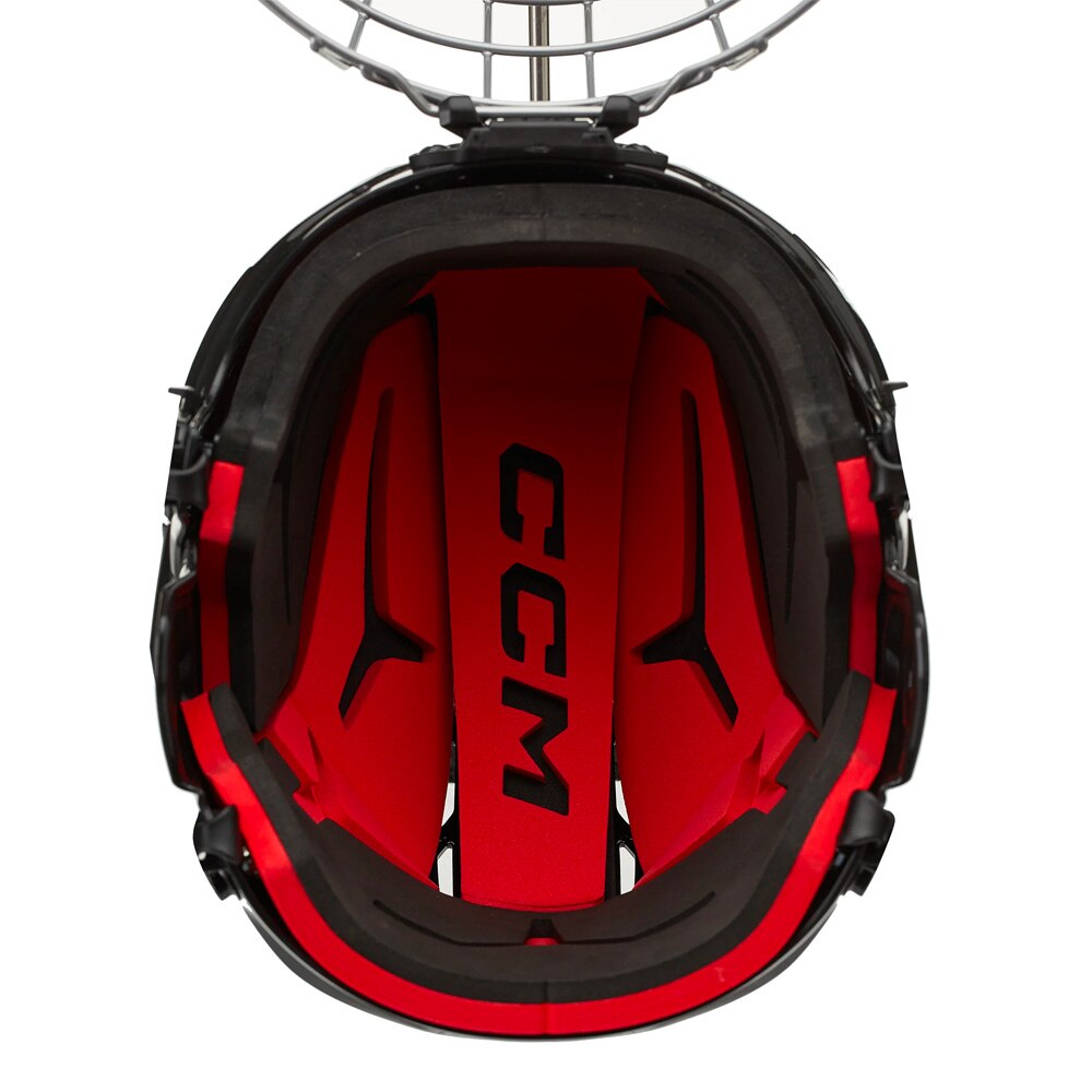 Ccm Tacks 70 Barn Combo Hockeyhjelm Hvit