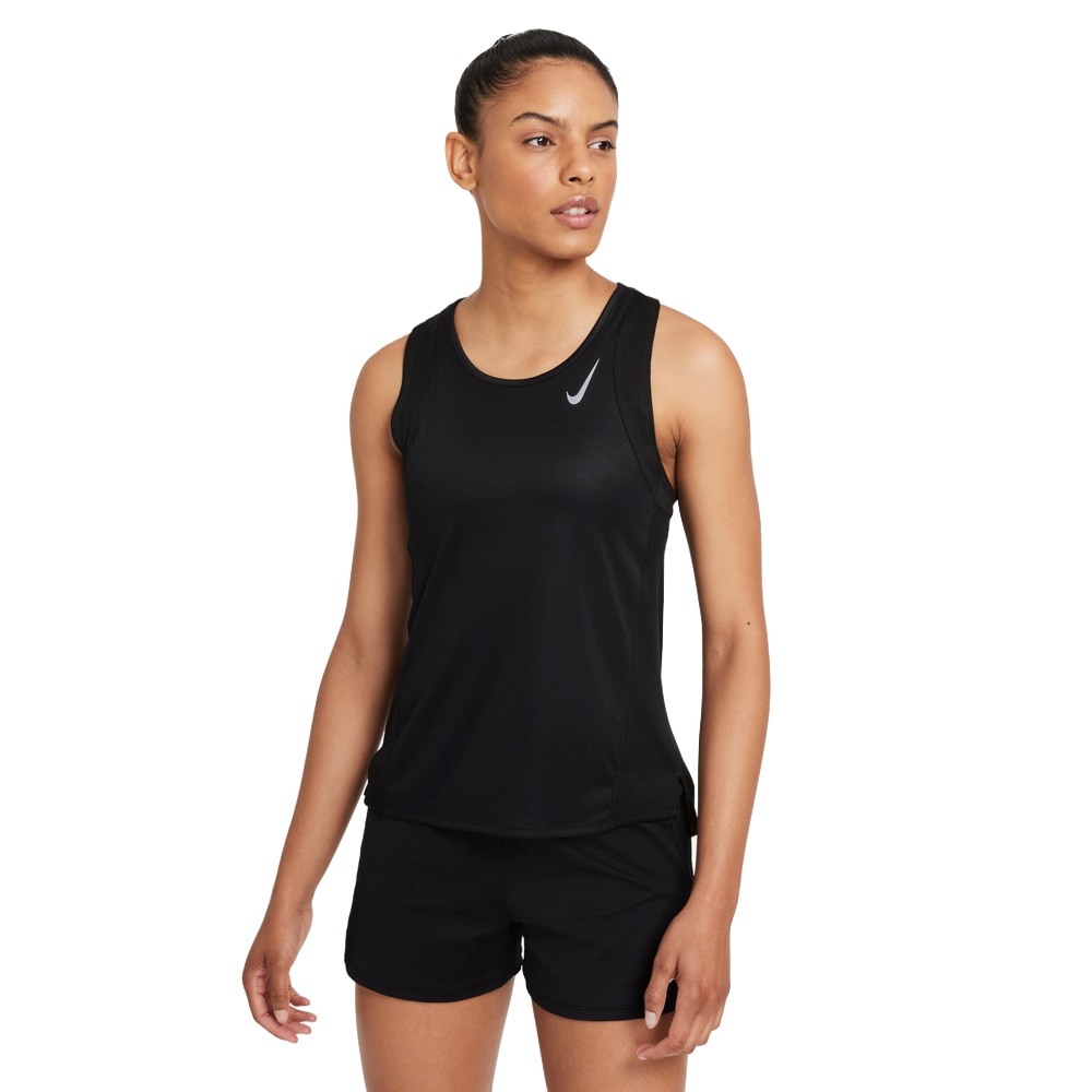 Nike Dri-FIT Race Løpesinglet Dame Sort 