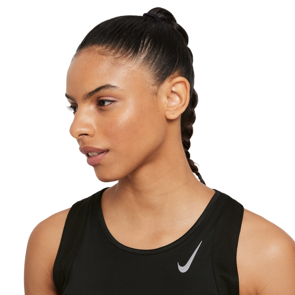 Nike Dri-FIT Race Løpesinglet Dame Sort 