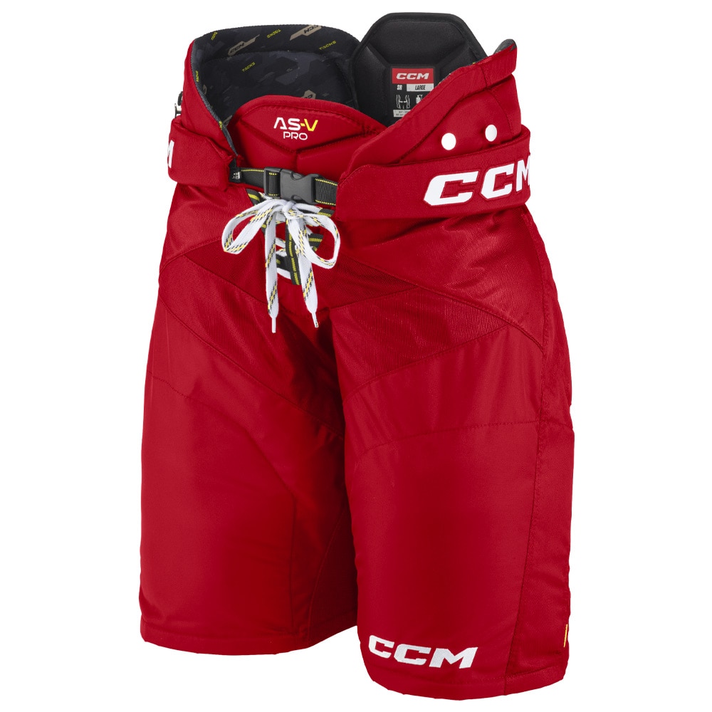 Ccm Tacks AS-V PRO Junior Hockeybukse Rød