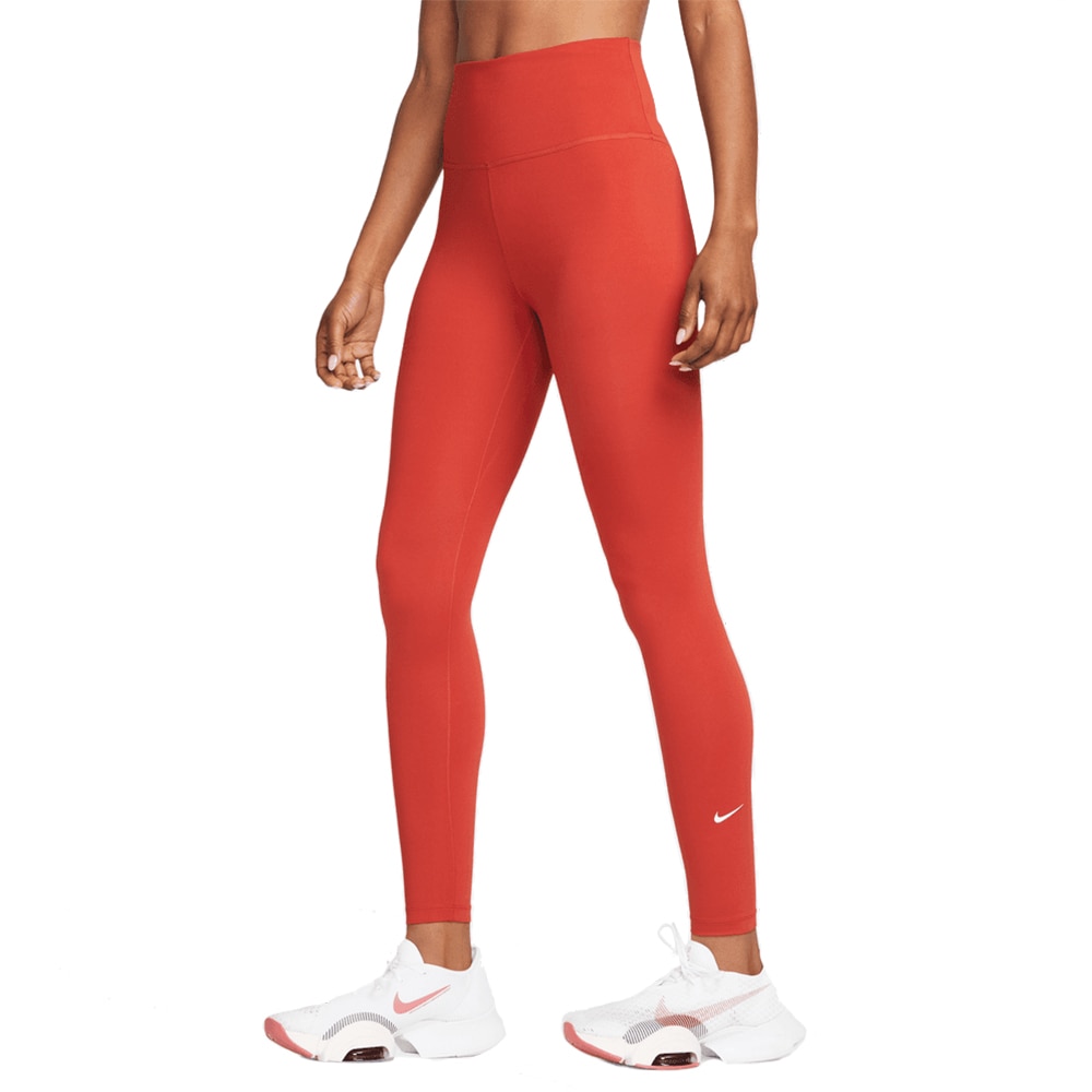 Nike One Dri-Fit Løpetights Dame Rød