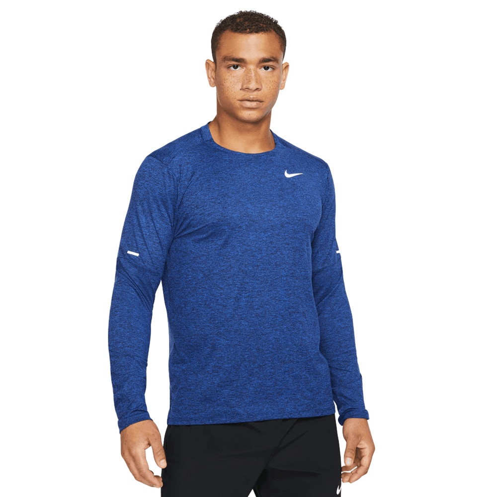 Nike Dri-Fit Element Crew Langermet Trøye Herre Blå