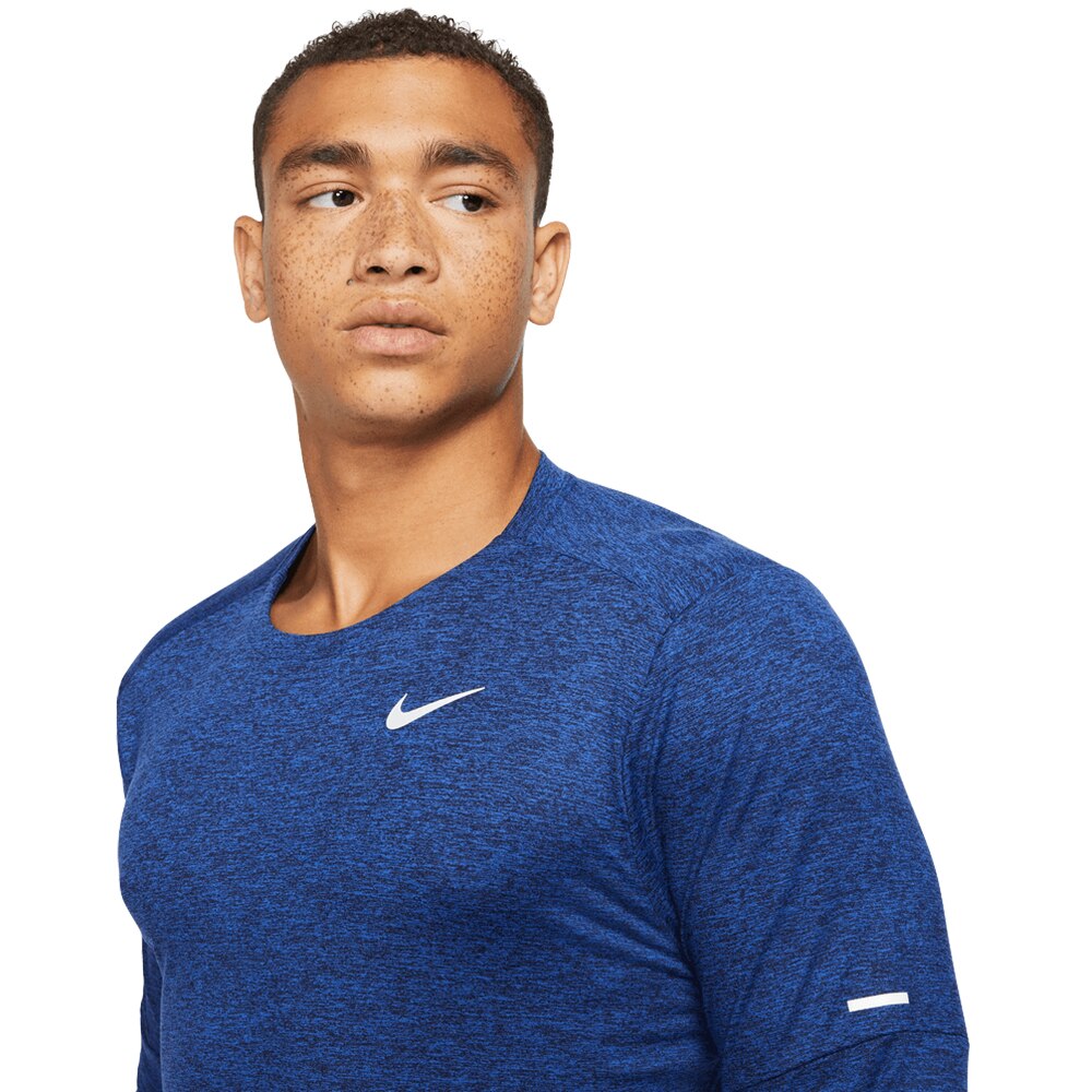 Nike Dri-Fit Element Crew Langermet Trøye Herre Blå