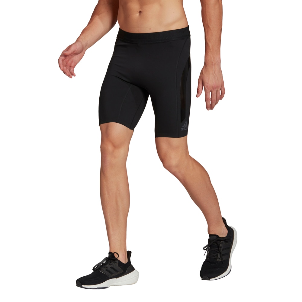 Adidas Adizero Halv Race Tights Herre Sort 