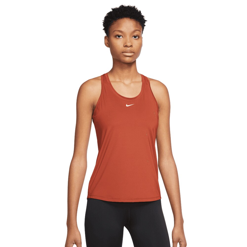 Nike One Dri-Fit Slim Tank Dame Rød