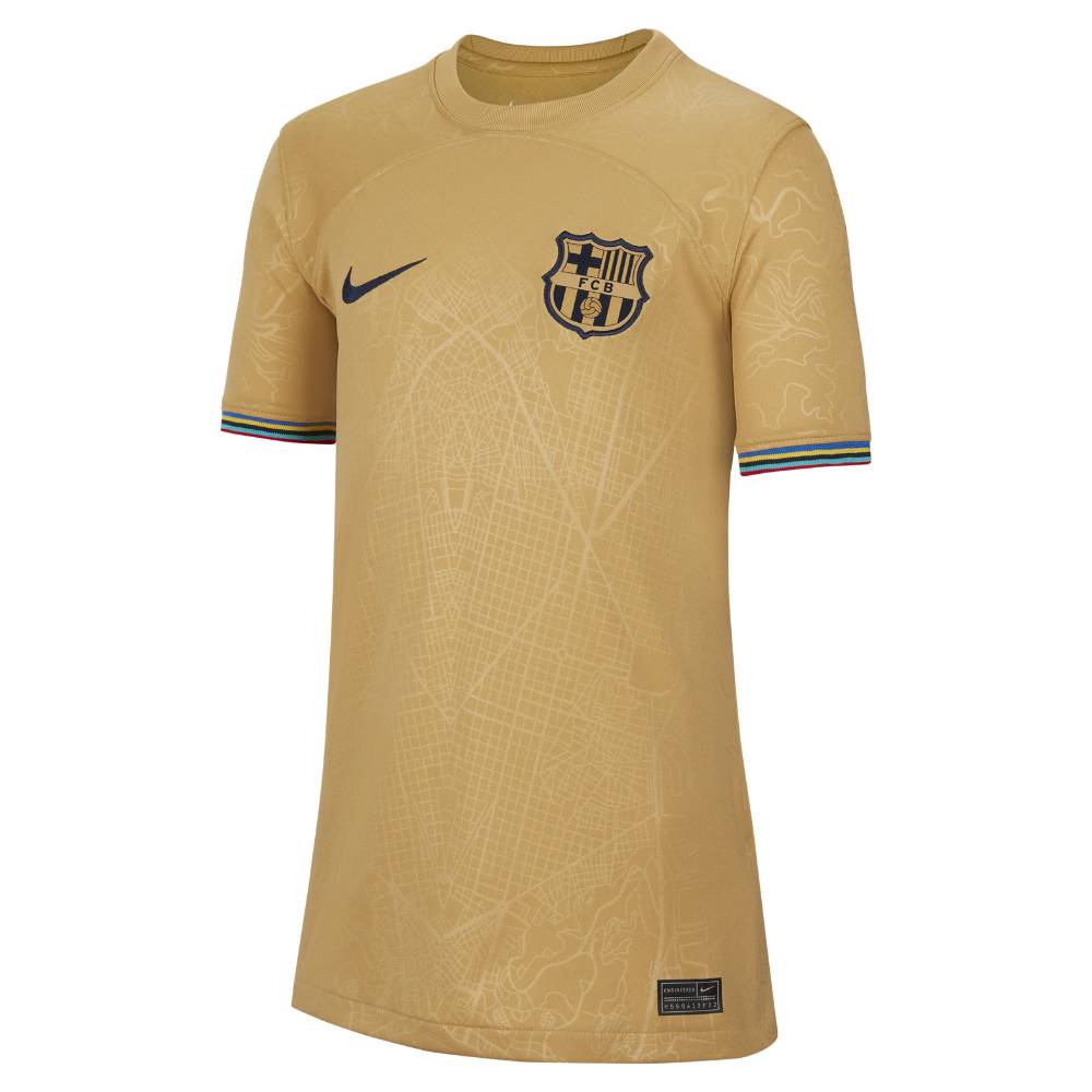 Nike FC Barcelona Fotballdrakt 22/23 Borte Barn