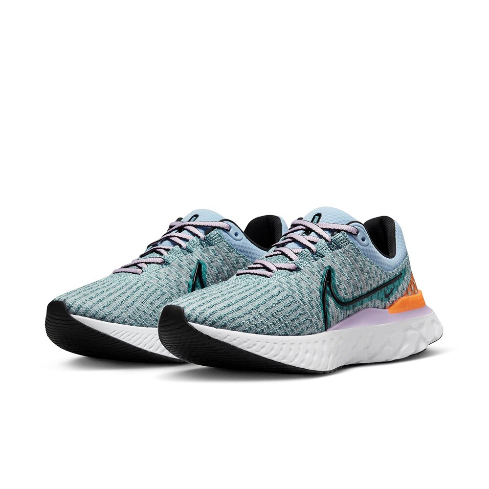 Nike React Infinity Run Flyknit 3 Joggesko Dame Blå