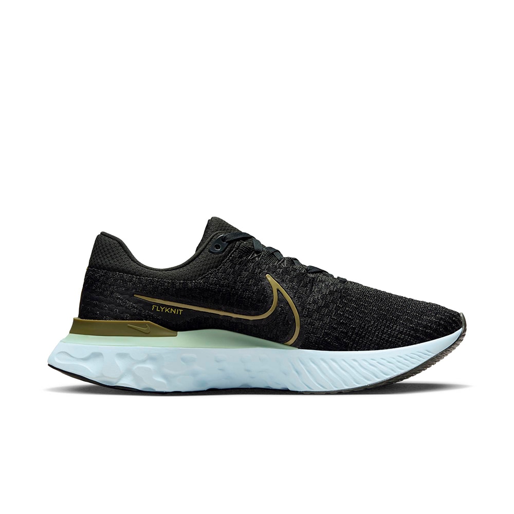 Nike React Infinity Run FlyKnit 3 Joggesko Herre Sort 