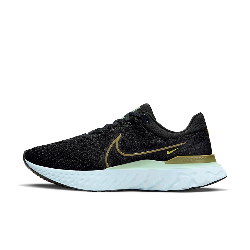 Nike React Infinity Run FlyKnit 3 Joggesko Herre Sort 