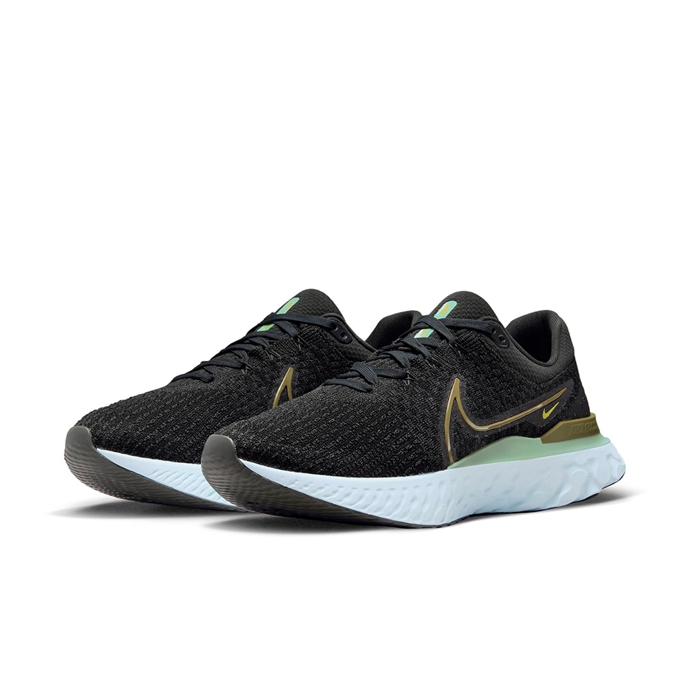 Nike React Infinity Run FlyKnit 3 Joggesko Herre Sort 