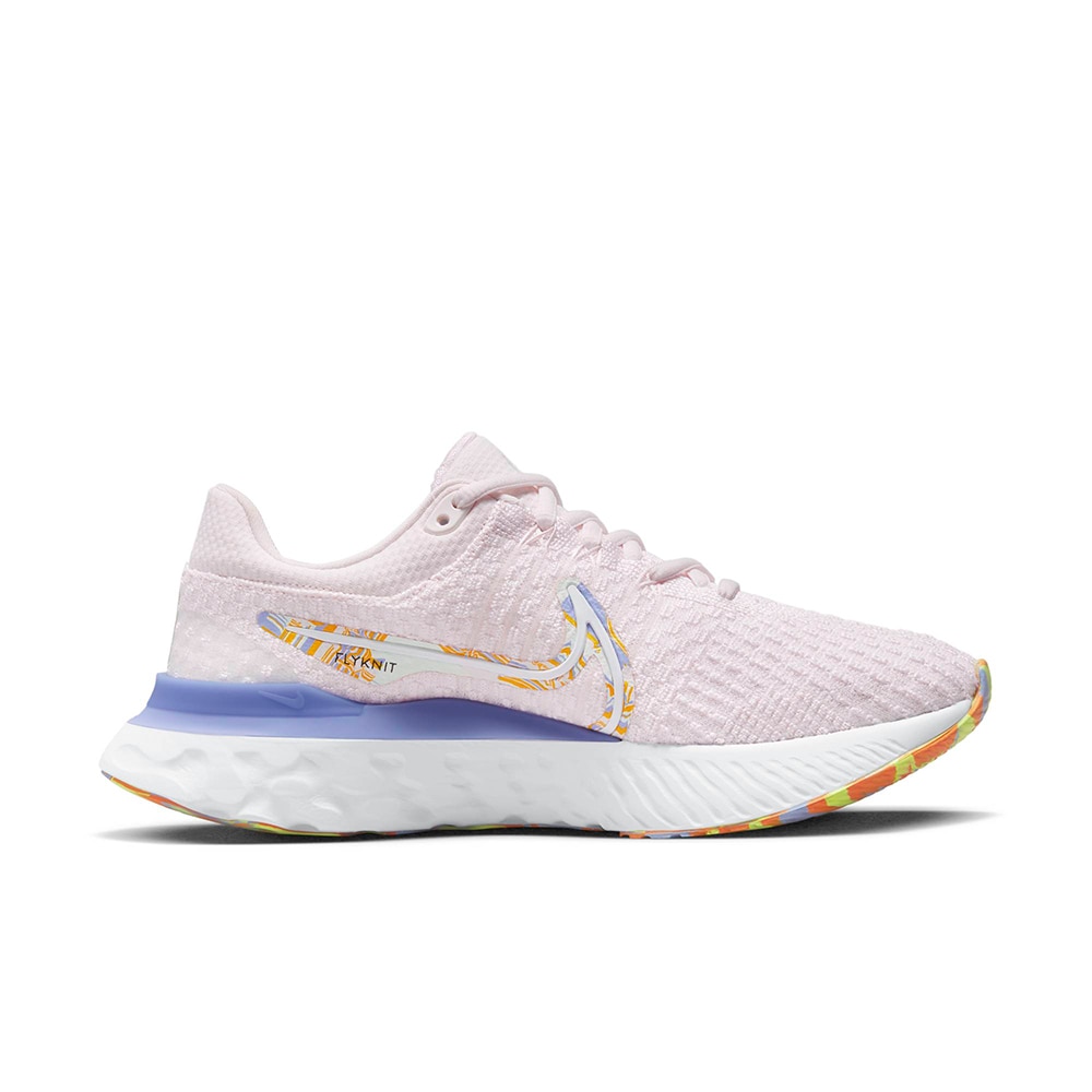 Nike React Infinity Run FlyKnit 3 Premium Joggesko Dame Lys Rosa 