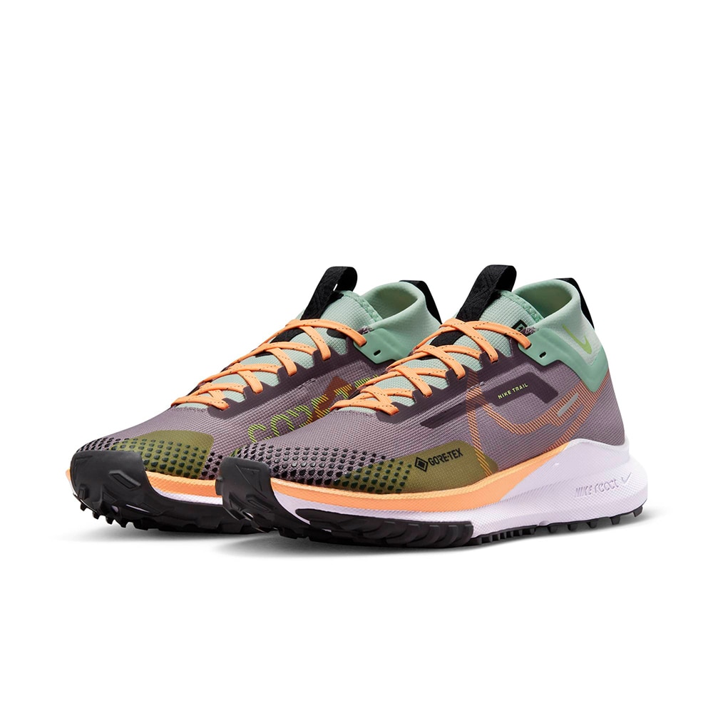 Nike React Pegasus Trail 4 Gore-Tex Joggesko Dame Lilla/Flerfarget